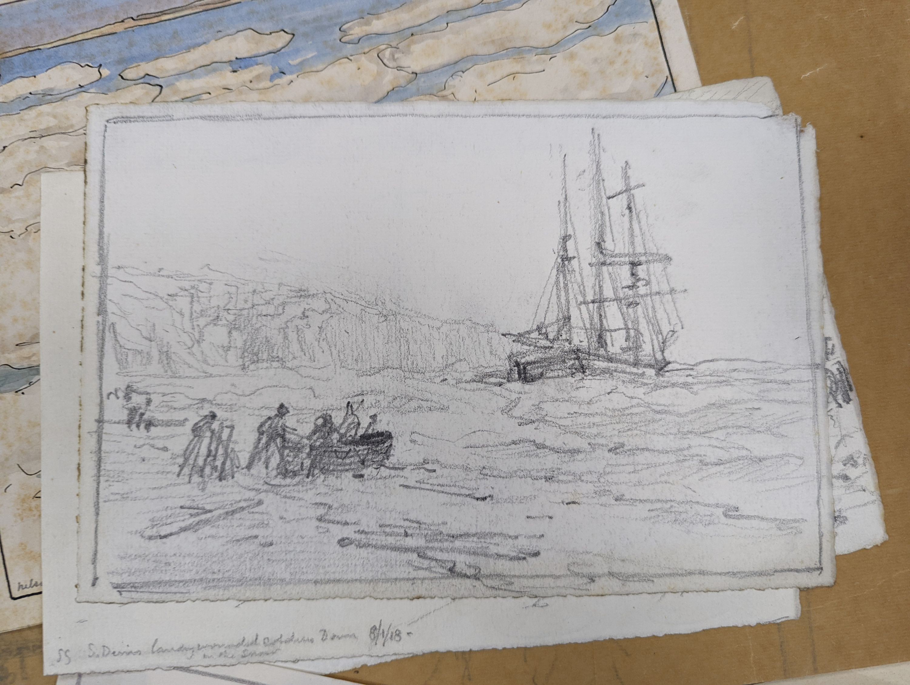 Nelson Dawson (1859-1941) assorted original artworks